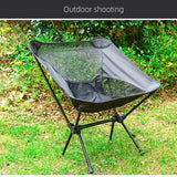 Outdoor Fishing Chair Ultralight Folding Camping Chair Superhard High Load Portable Beach Hiking Picnic Seat Fishing Tools Chair