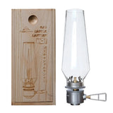 Outdoor Gas Candle Lamp with Empty Refill Aluminum Canister Tent Lantern Light Outdoor Camping Light for Camping Hiking Fishing
