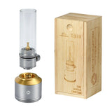 Outdoor Gas Candle Lamp with Empty Refill Aluminum Canister Tent Lantern Light Outdoor Camping Light for Camping Hiking Fishing
