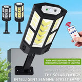 Outdoor Lights Solar Powered LED Solar Flood Lights Wall Light Solar Powered Dusk To Dawn LED Sensor Light For Garden Porch Farm