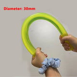 Outdoor Self-Defense Rubber Foldable Crystal Short Stick Elastic PU Bar High Strength Vehicle Emergency Security Fitness Rod