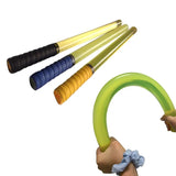Outdoor Self-Defense Rubber Foldable Crystal Short Stick Elastic PU Bar High Strength Vehicle Emergency Security Fitness Rod