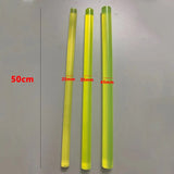 Outdoor Self-Defense Rubber Foldable Crystal Short Stick Elastic PU Bar High Strength Vehicle Emergency Security Fitness Rod