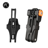 PCycling Bicycle Lock Alloy Steel Folding Lock MTB Road Bike Lock Anti-theft Lock Password Lock Safe Cycling Accessories