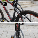 PCycling Bicycle Lock Alloy Steel Folding Lock MTB Road Bike Lock Anti-theft Lock Password Lock Safe Cycling Accessories