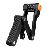 PCycling Bicycle Lock Alloy Steel Folding Lock MTB Road Bike Lock Anti-theft Lock Password Lock Safe Cycling Accessories
