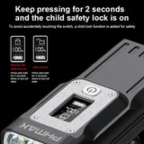 PHMAX Bike Light 2000LumensUSB Rechargeable Led 10000 MAh Mountain Bike Lamp Power Display Bicycle Headlight