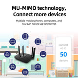PIX-LINK AC06 Wireless Wi-Fi Router 1200Mbps Dual Band Gigabit Home Router Gigabit LAN Ports Internet 802.11ac With 4 Antenna