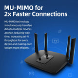PIX-LINK AC06 Wireless Wi-Fi Router 1200Mbps Dual Band Gigabit Home Router Gigabit LAN Ports Internet 802.11ac With 4 Antenna