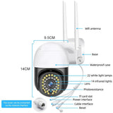 PIX-LINK C18PROX 3MP PTZ Wifi IP Camera Indoor 4X Digital Zoom AI Human Detect Wireless Camera H.265 Audio Security CCTV Camera