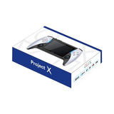 PROJECT-X Handheld Game Console 4.3 Inch IPS Screen Portable Video Game Player HD Game Console 2 Controllers Children's Gifts
