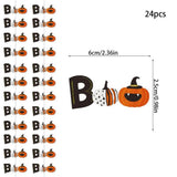 Paper Garlands Halloween Spooky Spider Skull Pendant For Halloween Paper Craft Supplies For Bedroom Dining Room Living Room