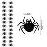 Paper Garlands Halloween Spooky Spider Skull Pendant For Halloween Paper Craft Supplies For Bedroom Dining Room Living Room