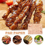 Paper Sheets Wrapping Baking Greaseproof Parchment Sandwich Deli Wrap Liner Wax 100 Sheets Liners Resistant Grease Tray Burger