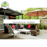 Patio Heater Electric Infrared Heating Home Garden Indoor Outdoor Waterproof Electric Heater with Remote Control Wall-Mounted