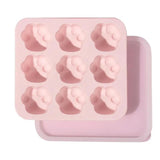 Paw Print Molds Silicone 9-Cavity Easy Release Ice Cube Mold Silicone Mould For DIY Chocolate Candy Jelly Ice Cube Dog Treats