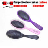 Pet Air Cushion Handle Comb M/S Beauty Color Handle Comb