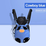 Pet Cat Backpack Portable Puppy Cat Carrier Bag Outdoor Travel Breathable Pet Cat Front Shoulder Carry Sling Bag Pet Supplies