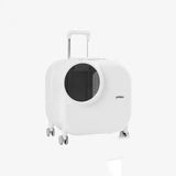 Pet Trolley Case Portable Outing Bubble Trolley Case Travel Transport Bag Brackets and Carts Cat Goods Cage for Outdoor Carrier
