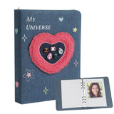 Photo Albums Bulk Cards Storage Album A5 Photo Travel Album 3 Inches Family Photo Book Vintage Love Or Star-Shape Design