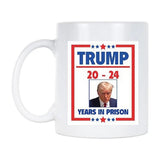Photo Mug 400ml White Coffee Mug Cup Microwavable Dishwasher Safe Big Handle Durable Ceramic Mug Cup For Home Trump Lover
