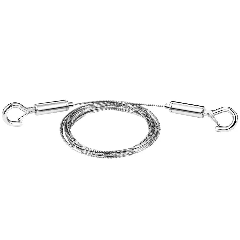 Picture Hangers 2M X 1.5mm Stainless Steel Heavy Duty Wire Rope Home Décor Products Hooks For Living Room Bedroom Bathroom