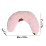 Pillows For Indoor Cats U-shaped Fluffy Cartoon Pillow For Calming Puppies KidsPlush Toy Pillows For Pet Shelter Balcony Game