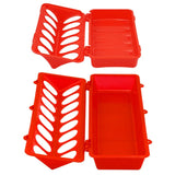 Plastic Flip-Top Poultry Bird Feeder Ground Chicken Bird Feeder Trough Pheasant feeding bucket Quality Chick 20/30cm