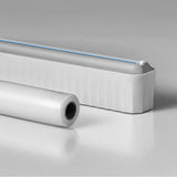 Plastics Wrap Dispenser With Cutter Multifunctional Aluminum Foil Dispenser Reusable Foil And Cling Film Dispenser With Two-way