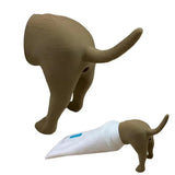Poepen Hond Butt Tandpasta Topper Creatieve Tandpasta Knijpers Badkamer Accessoires Tandpasta Dispenser Voor Kinderen Volwassene