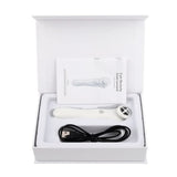 Portable 2-in-1 Eye Massager Vibrator RF EMS Micro Current Facial Massager Dark circles corrector Eye Bags Removal Anti Aging