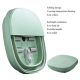 Portable Automatic Heating Intelligent Constant Temperature Folding Foot Bath Massage Wheel Red Light Foot Bath Foot Basin 220V