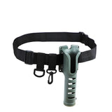 Portable Belt Rod Holder Fishing Gear Tackles Accessories Adjustable Waist Fishing Rod Holder Fishing Rod Pole Inserter