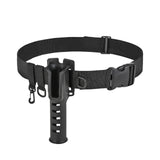 Portable Belt Rod Holder Fishing Gear Tackles Accessories Adjustable Waist Fishing Rod Holder Fishing Rod Pole Inserter