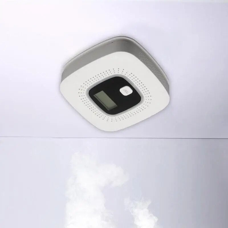 Portable Carbon Monoxide Detector CO Detector Monitor With Lanyard Home Accessories For House Offices Dormitory Apartment Hotel