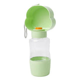 Portable Dog Water Bottle 400ML Portable Bottle Bowl For Outdoor Dog Feeders Pet's Drinking Accessories For Picnicing Traveling