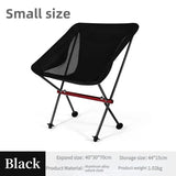 Portable Folding Camping Chair Outdoor Moon Chair Collapsible Foot Stool for Hiking Picnic Fishing Chairs Seat Tools