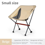 Portable Folding Camping Chair Outdoor Moon Chair Collapsible Foot Stool for Hiking Picnic Fishing Chairs Seat Tools