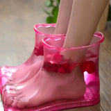 Portable Foot Bath Massage Shoes Feet Relaxation Slipper Acupoint Health feet Care