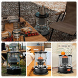 Portable Kerosene Stove Heater Handheld Camping Warming Heaters Winter Outdoor Picnic Stove Ice Fishing Household Indoor Warmer