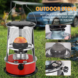 Portable Kerosene Stove Heater Handheld Camping Warming Heaters Winter Outdoor Picnic Stove Ice Fishing Household Indoor Warmer