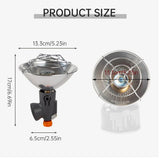 Portable Mini Heater Outdoor Camping Gas Heater Warm Tool Camping Windproof Stainless Steel Gas Butane Heater With Storage Box