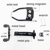 Powerful Slingshot with Wrist Rest Outdoor Hunting Precision All-metal Material Slingshot for Fishing and Ball Outdoor Tools