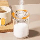 Press Salt Dispenser Salt And Pepper Shakers Measuring Seasoning Dispenser Spice Dispenser Accurately Sprinkle 0.5 Grams Salt