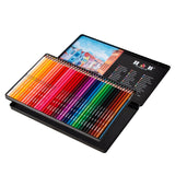 Professional 36 Colorful Water Soluable Watercolor Pencil Set Brush Wood School Supplies Plomo De Color En Agua