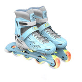 Professional Inline Roller Skates Adult Rollers Skating Shoes Flashing 4 Wheels Sneaker Slalom Speed Free Skating Racing Skates