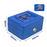 Protable Key Locker Safe Home Shop Steel Mini Money Box Security Cash box Storage Box Hidden Coin Money Jewellery
