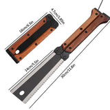 Pull Saw Sk5 Carbon Steel Pull Saw With Double Edge Woodworking Saw For Smooth And Precise Cuts Father's Day Gifts
