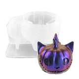 Pumpkin Fondant Mold Resin Pumpkin Casting Molds For Halloween Easy Release Pumpkin Candle Molds Pumpkin DIY Casting Mold For