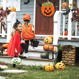 Pumpkin Wreath Pumpkin Decorations Wreaths Halloween Pendant Burlaps Garland Door Hanger Door Hanger Pendant With Pumpkin